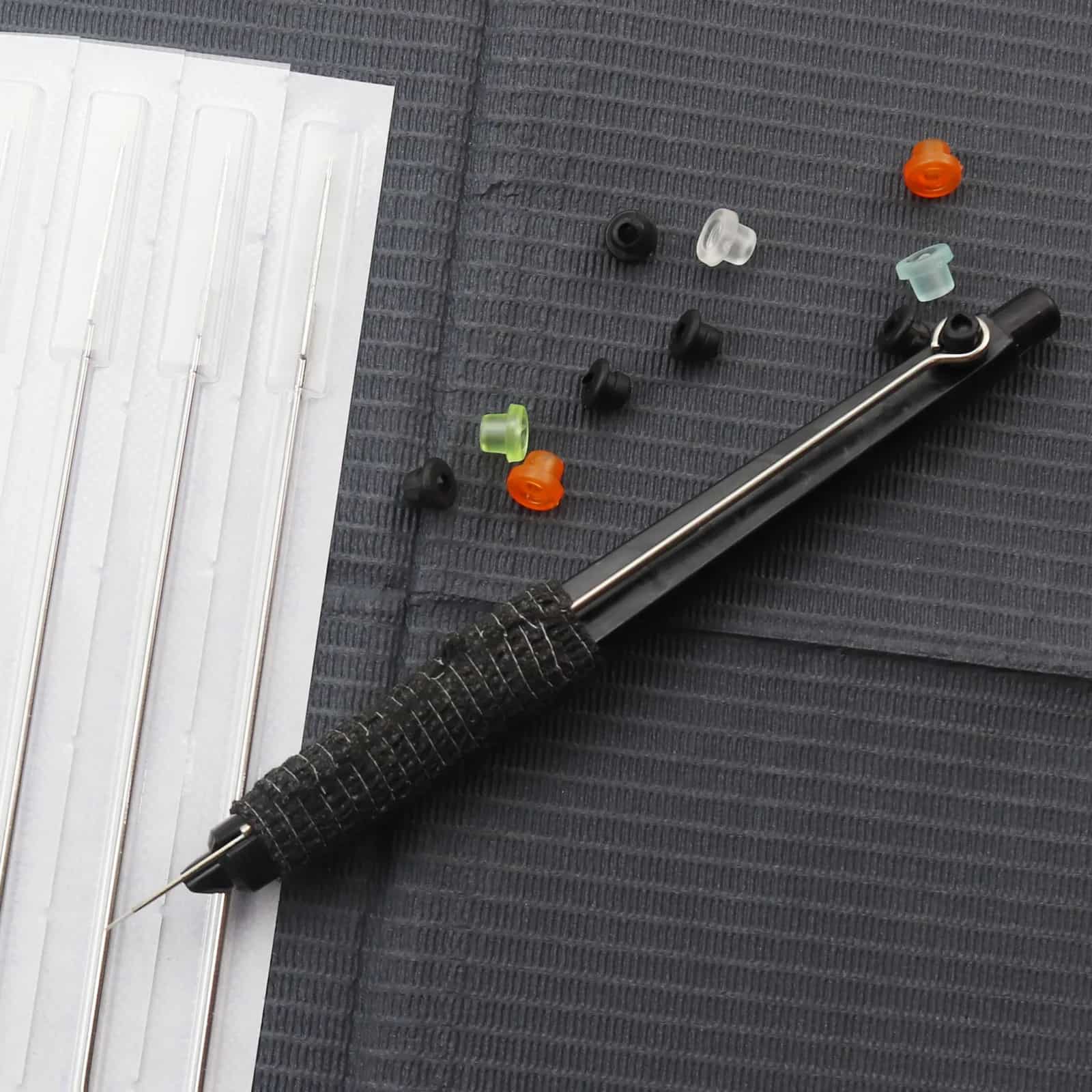 Audersigt 5 peças de canetas de tatuagem estampadas à mã, Canetas de tatuagem manuais de 5 peças para prática de tatuagem manual e operação portátil, SKU AC090-COPY - imagem 3
