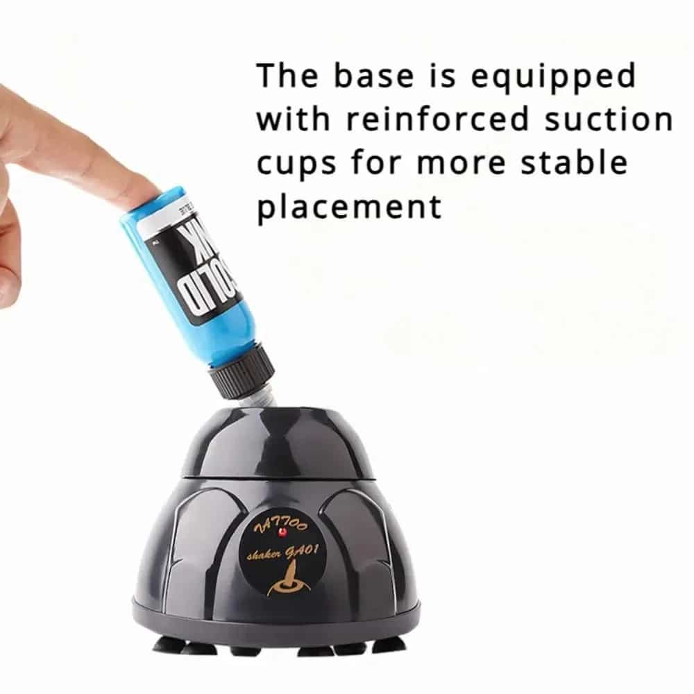 Audersigt Tattoo Ink Mixer, Powerful 7500RPM High‑Speed Mixing: Built‑in high‑speed motor delivers stable 7500 RPM vortex, SKU AC025 - image 2