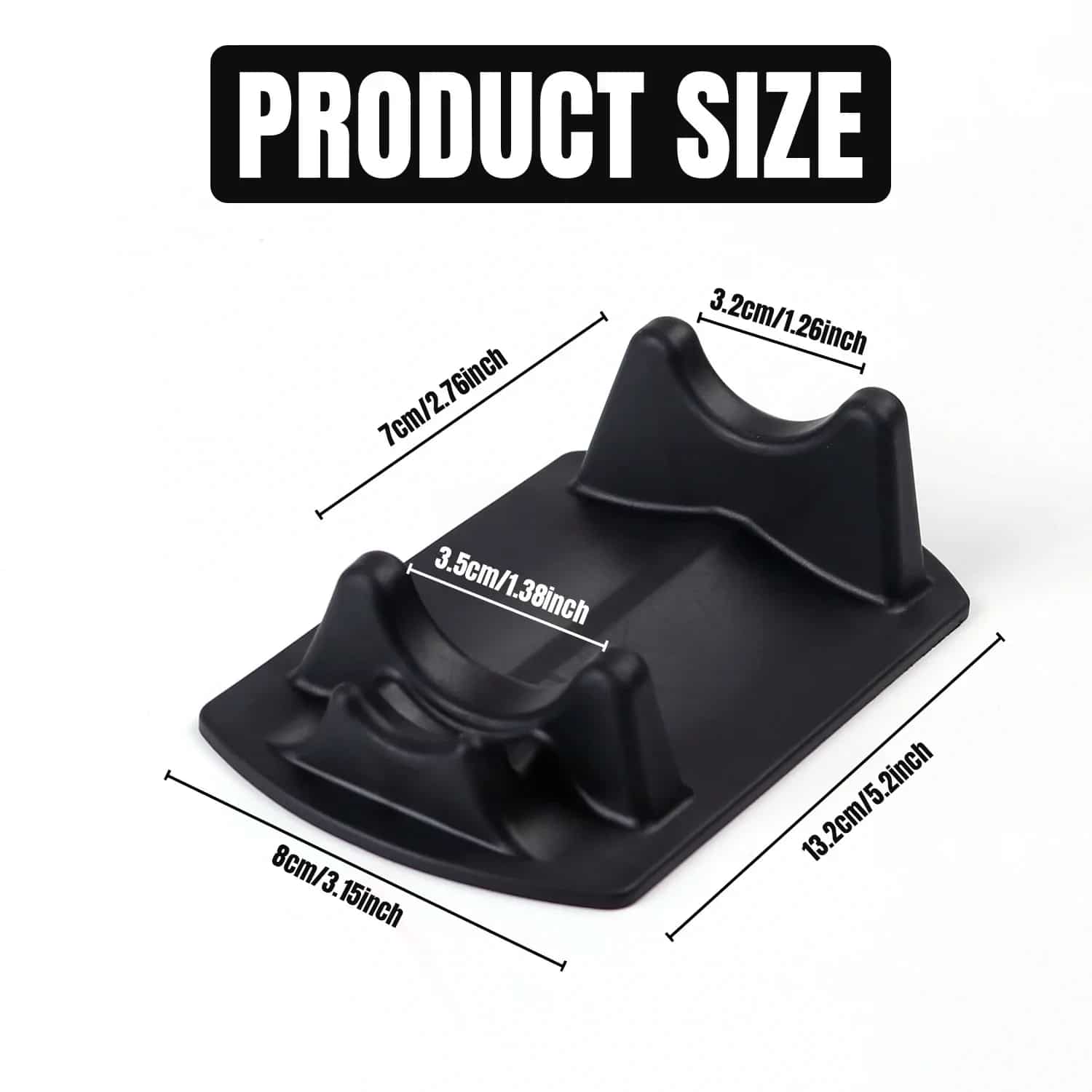 Audersigt Soporte antideslizante para máquina de tatuaje, Portalápices de tatuaje antideslizantes de goma suave, 2 por bolsa, adecuados para colocar, SKU AC084 - imagen 4