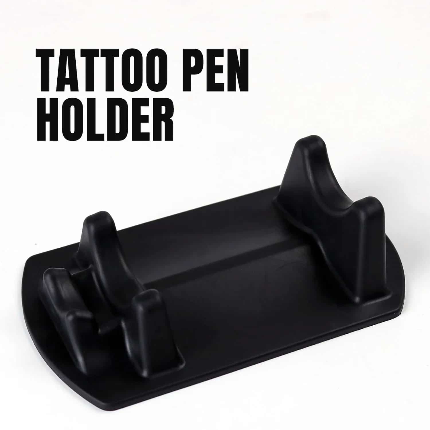 Audersigt Soporte antideslizante para máquina de tatuaje, Portalápices de tatuaje antideslizantes de goma suave, 2 por bolsa, adecuados para colocar, SKU AC084 - imagen 5