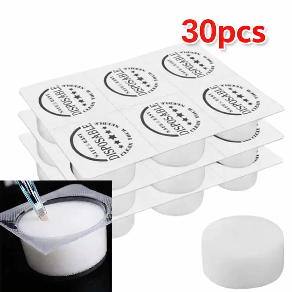 30 pcs Tattoo Needle Cleaning Cup