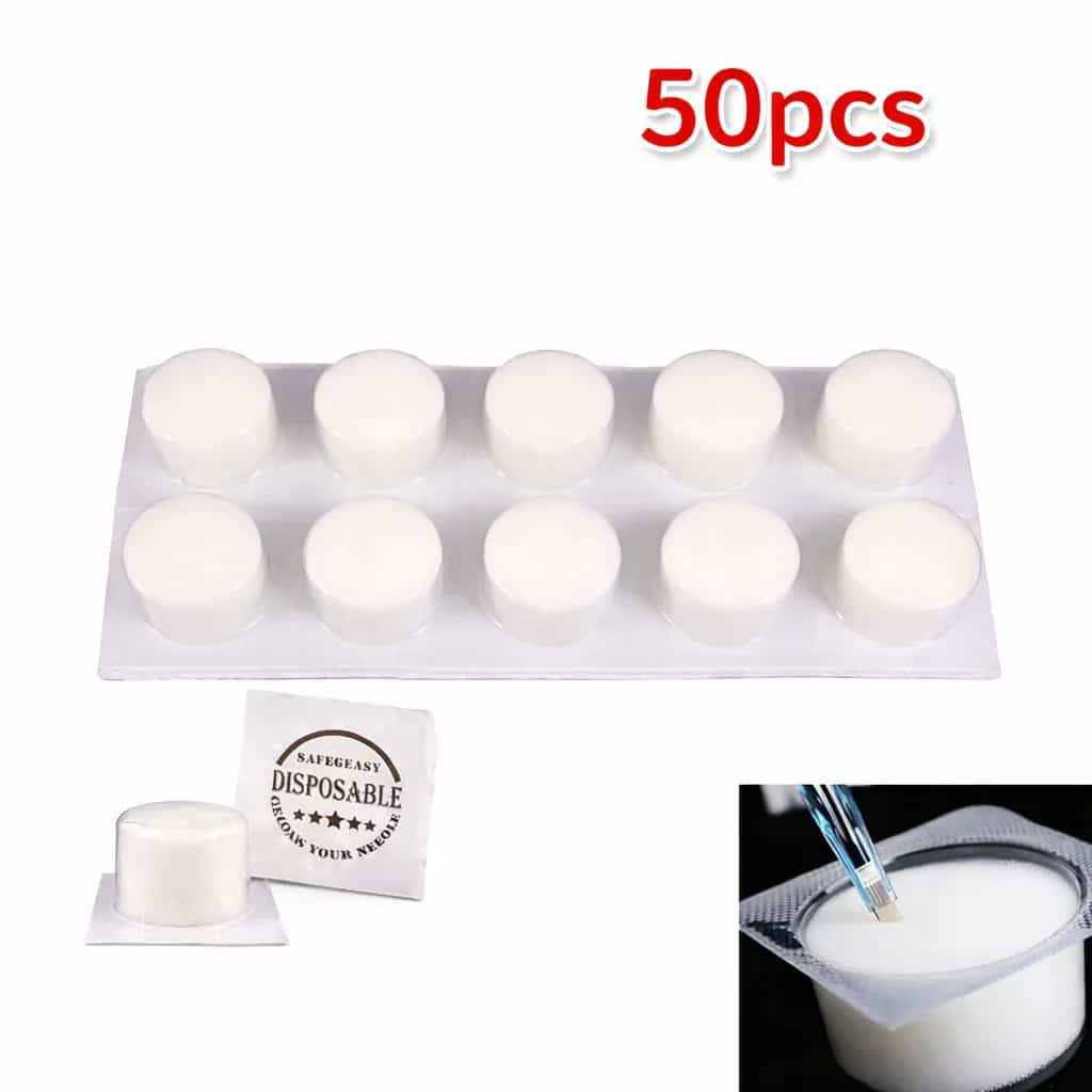 50 pcs Tattoo Needle Cleaning Cup
