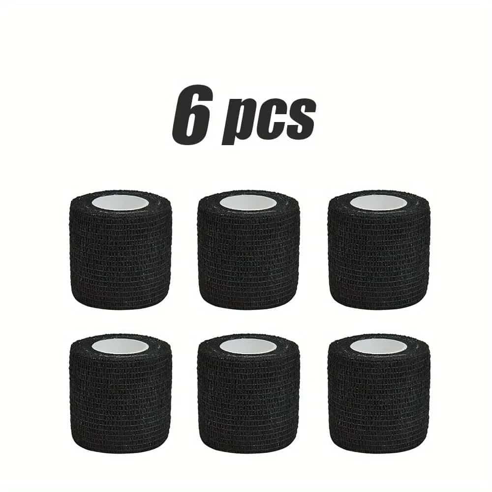 6 pieces tattoo grip elastic bandage