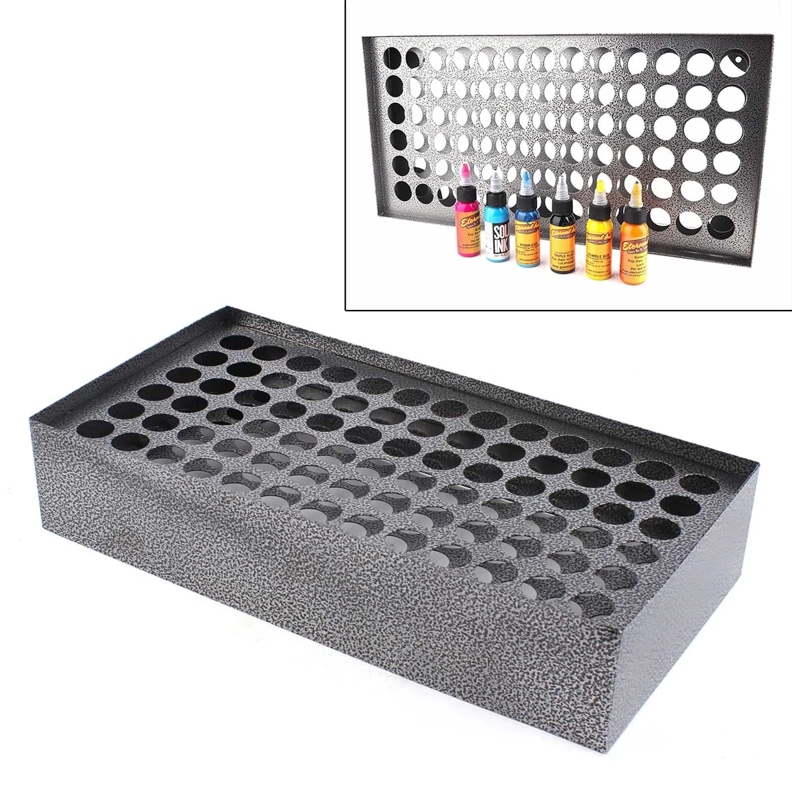 78-hole tattoo ink bottle storage rack