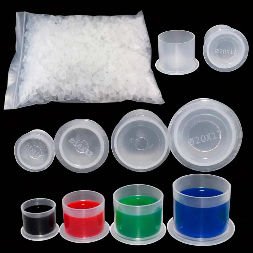 Disposable Tattoo Ink Cups