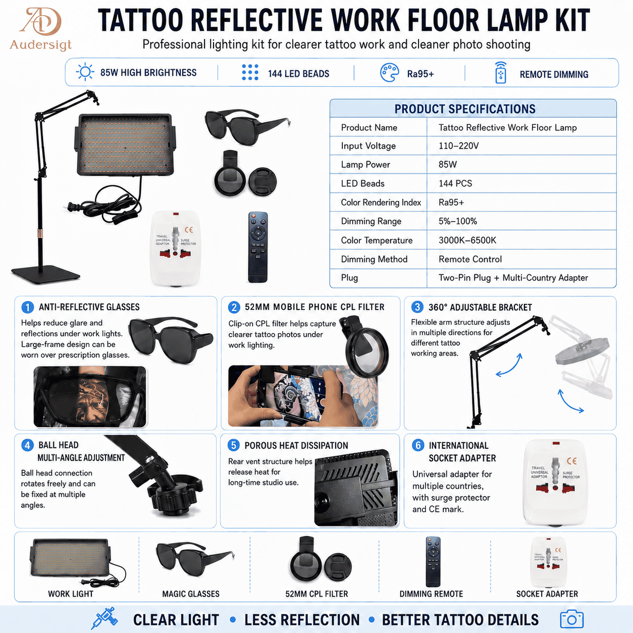 Tattoo Work Light