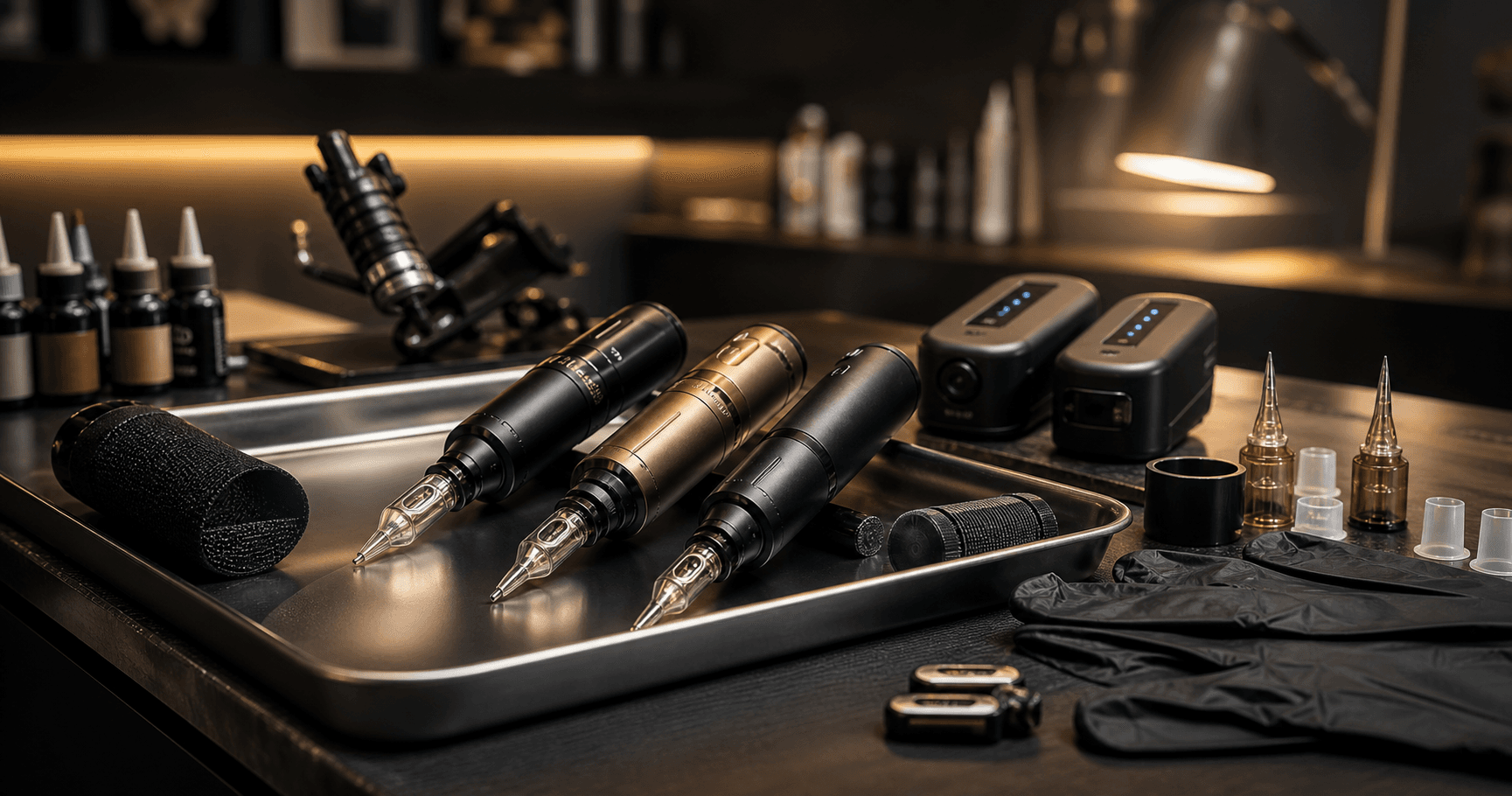 Mejores maquinas inalambricas para estudio de tatuaje