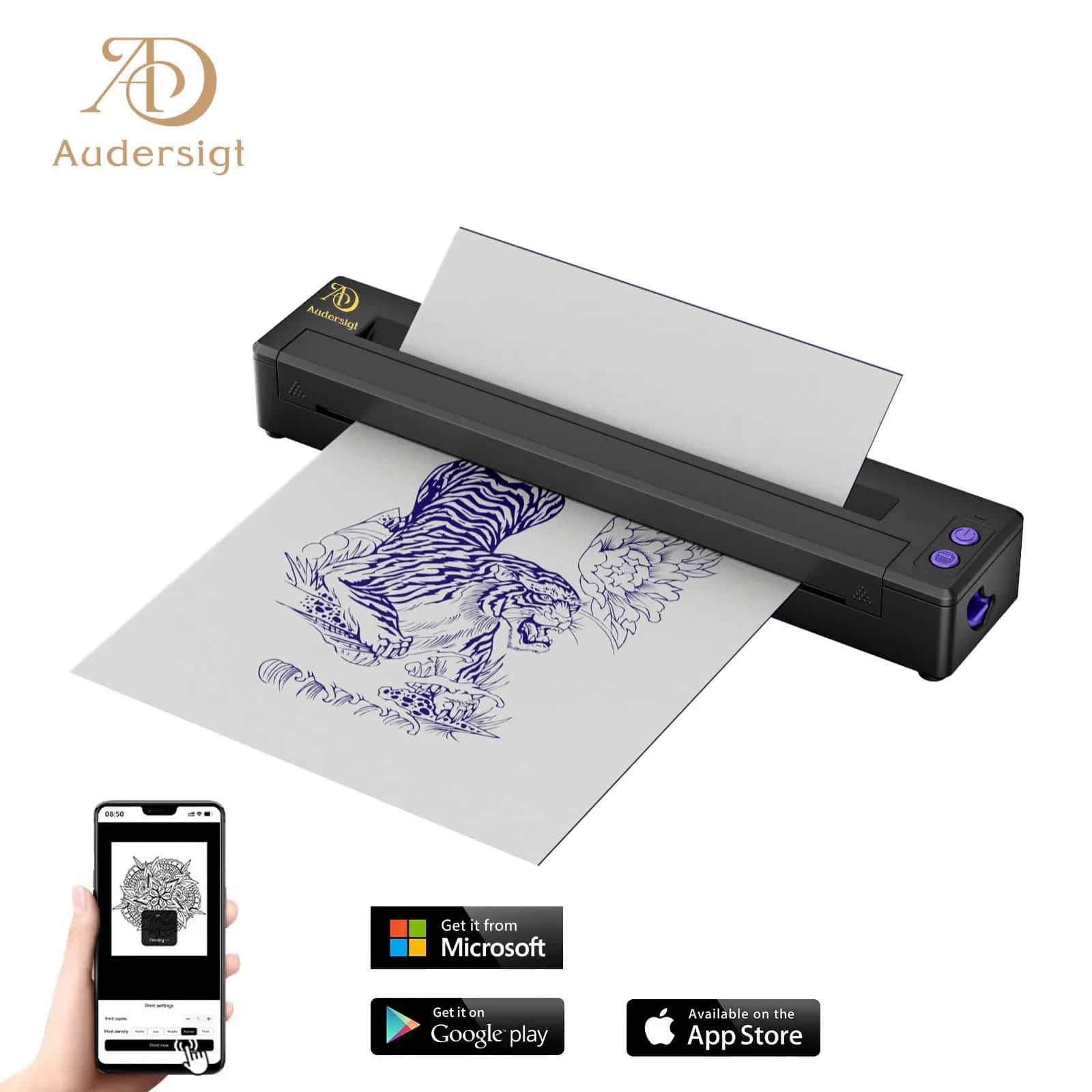 Stampante a trasferimento termico per tatuaggi Mini Bluetooth P19