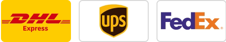 DHL Express, UPS, FedEx